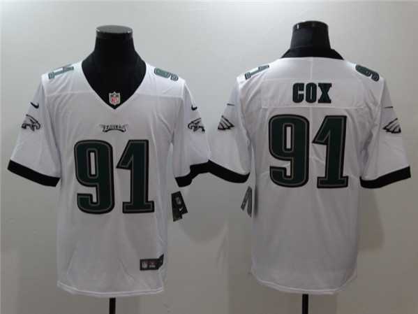 Women's Philadelphia Eagles #91 Fletcher Cox White Stitched Football Jersey(Run Small),We sell and wholesale Women's Philadelphia Eagles #91 Fletcher Cox White Stitched Football Jersey(Run Small) on line form chian!